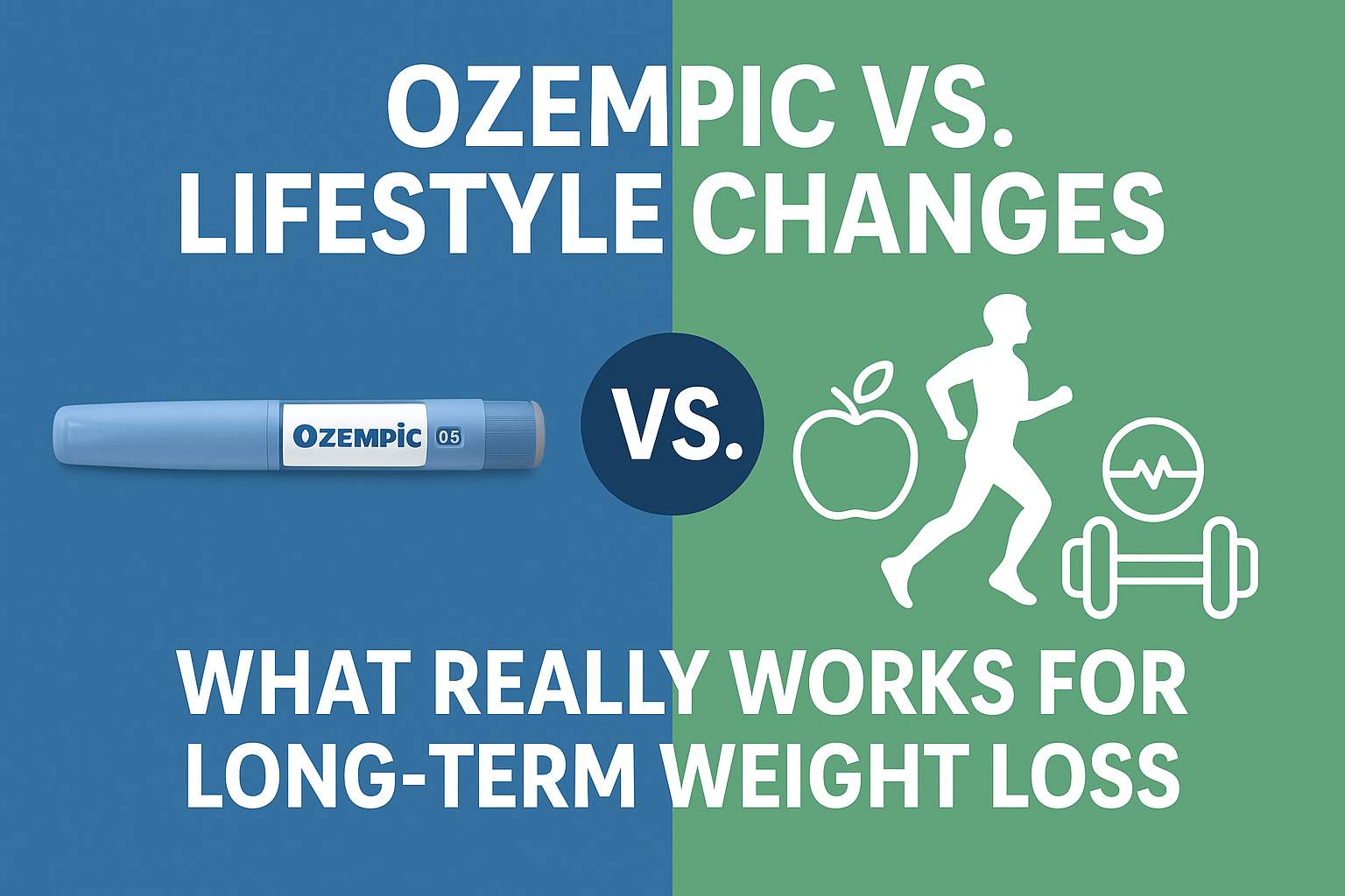 Ozempic vs. Lifestyle Modifications: Which Is More Effective for Long-Term Weight Loss?