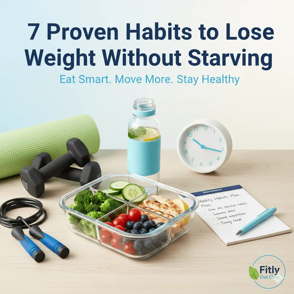 7 Proven Habits That Help You Lose Weight Without Starving