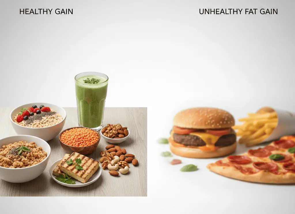 Weight Gain vs Fat Gain: How to Gain Muscle the Right Way