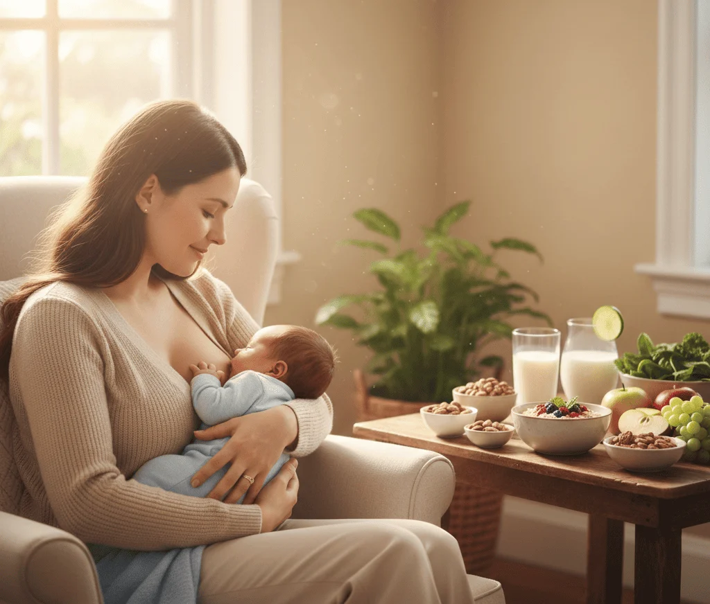 Complete Lactation Diet Plan for New Mothers