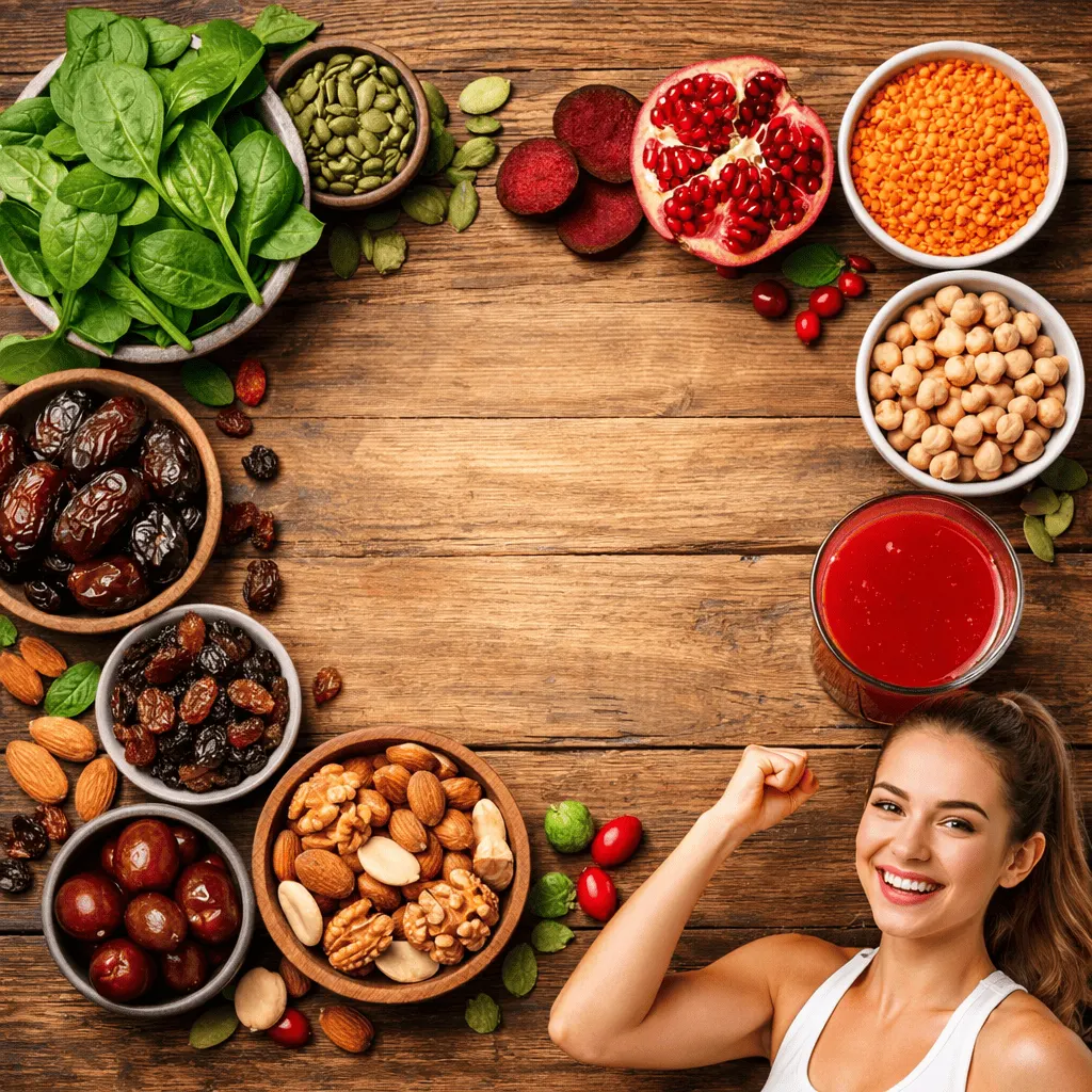 Iron-Rich Diet Plan for Women with Low Energy: Complete Guide to Boost Stamina Naturally